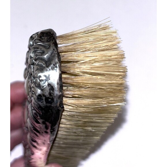 Unger Brothers Sterling Silver Ornate Clothes Brush Engraved - Picture 4 of 7